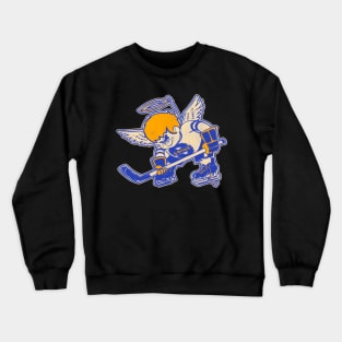 Minnesota Fighting Saints Hockey Team Crewneck Sweatshirt